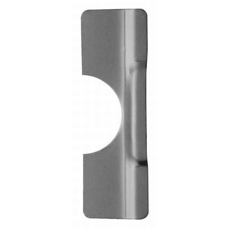 Don-Jo 3-1/4" x 10" Stainless Blank Latch Protector for Key in Lever Locks w/up to 3-3/4" Escutcheon BLP110630